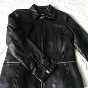 Mossimo  black leather jacket